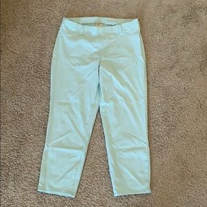 Faded Glory jeggings seafoam size large 12/14